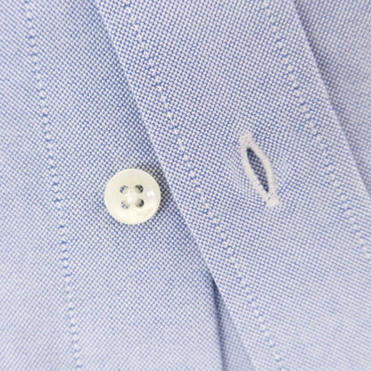 [New] Glanshirt Cotton Oxford Button-down Casual Shirt Blue [39] [Condition Rank N] [Men&