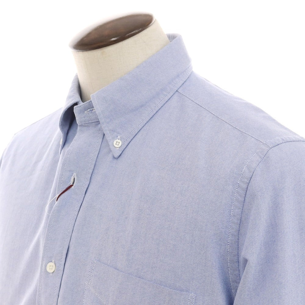 [New] Glanshirt Cotton Oxford Button-down Casual Shirt Blue [41] [Condition Rank N] [Men&