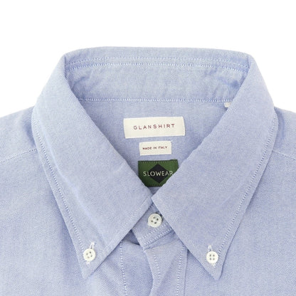 [New] Glanshirt Cotton Oxford Button-down Casual Shirt Blue [41] [Condition Rank N] [Men&