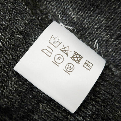 [Used] [Unused] V::loom Linen Crew Neck Pullover Knit Charcoal Gray [L (Paper Tag)] [Condition Rank S] [Men&