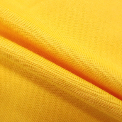 [New] V::loom High Gauge Cotton Crew Neck Short Sleeve Pullover Knit Yellow [L] [Condition Rank N] [Men&