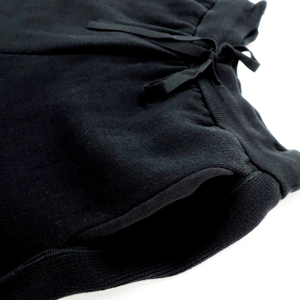 [Used] [Unused] V::loom Mid-gauge cotton knit shorts, black [L (paper tag) ][ Condition rank S ][ Men&