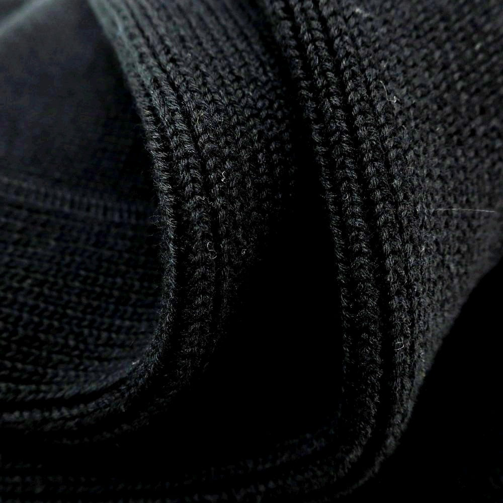 [Used] [Unused] V::loom Mid-gauge cotton knit shorts, black [L (paper tag) ][ Condition rank S ][ Men&