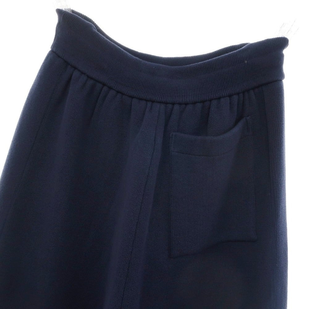 [Used] [Unused] V::loom Mid-gauge cotton knit shorts, navy [L (paper tag)][Condition rank: S][Men&