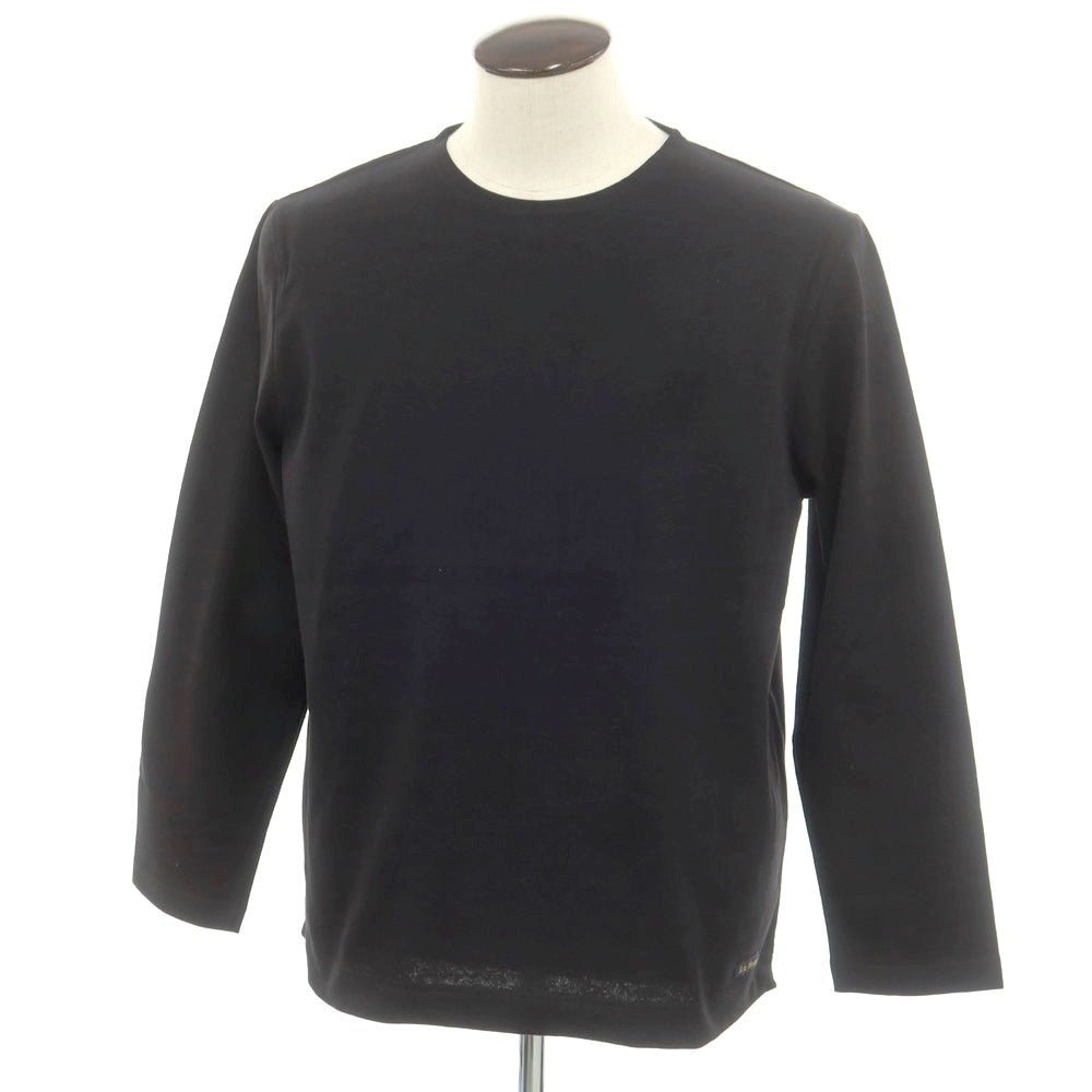 [New] Le Minor Cotton Crew Neck Long Sleeve T-Shirt Black [4] [Condition Rank N] [Men&
