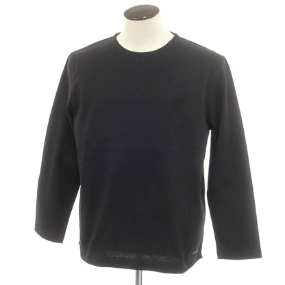 [New] Le Minor Cotton Crew Neck Long Sleeve T-Shirt Black [4] [Condition Rank N] [Men&