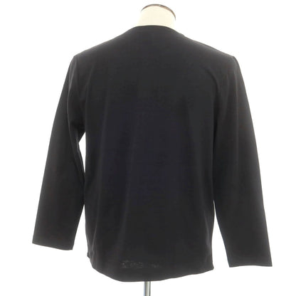 [New] Le Minor Cotton Crew Neck Long Sleeve T-Shirt Black [4] [Condition Rank N] [Men&
