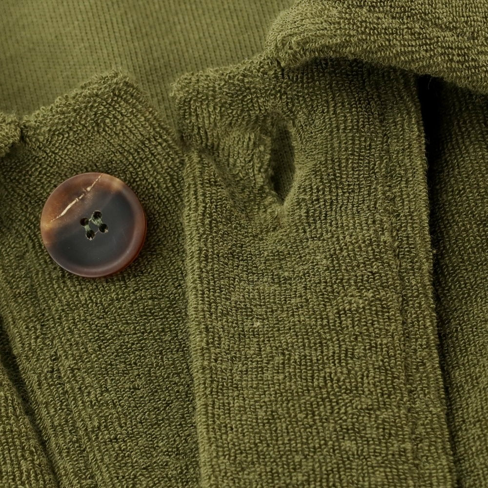 [New] ZANONE Cotton Pile Blouson Olive [S] [Condition Rank N] [Men&