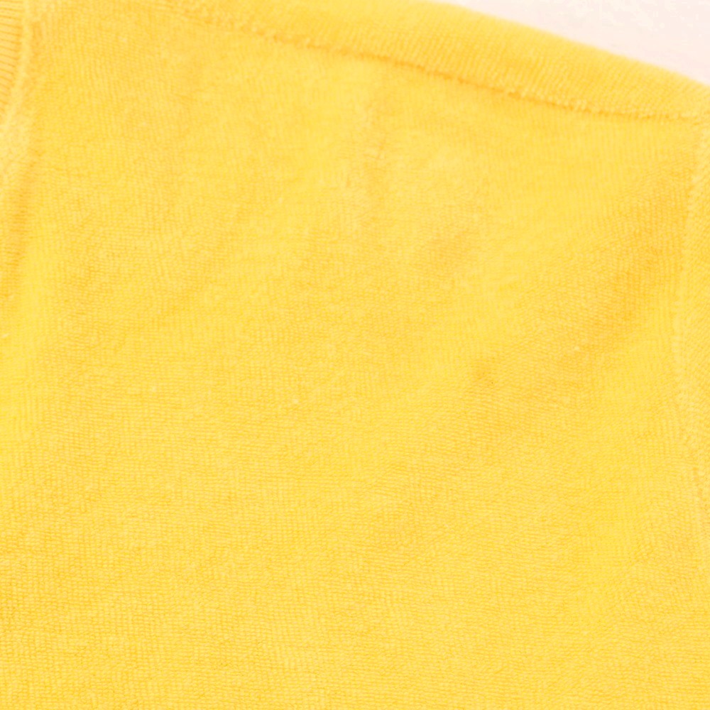 [New Outlet] ZANONE Cotton Pile Crew Neck Sweatshirt Yellow [M] [Condition Rank N-] [Men&