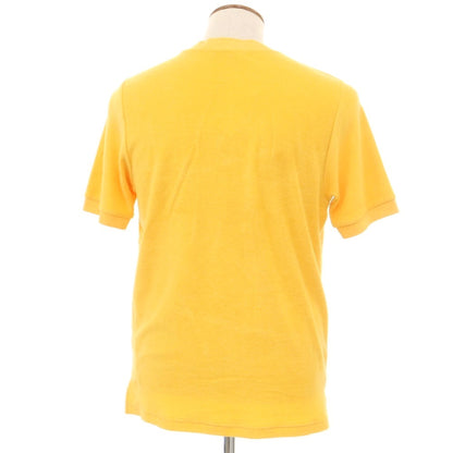 [New] ZANONE Cotton pile crew neck short sleeve T-shirt orange yellow [46] [Condition rank N] [Men&