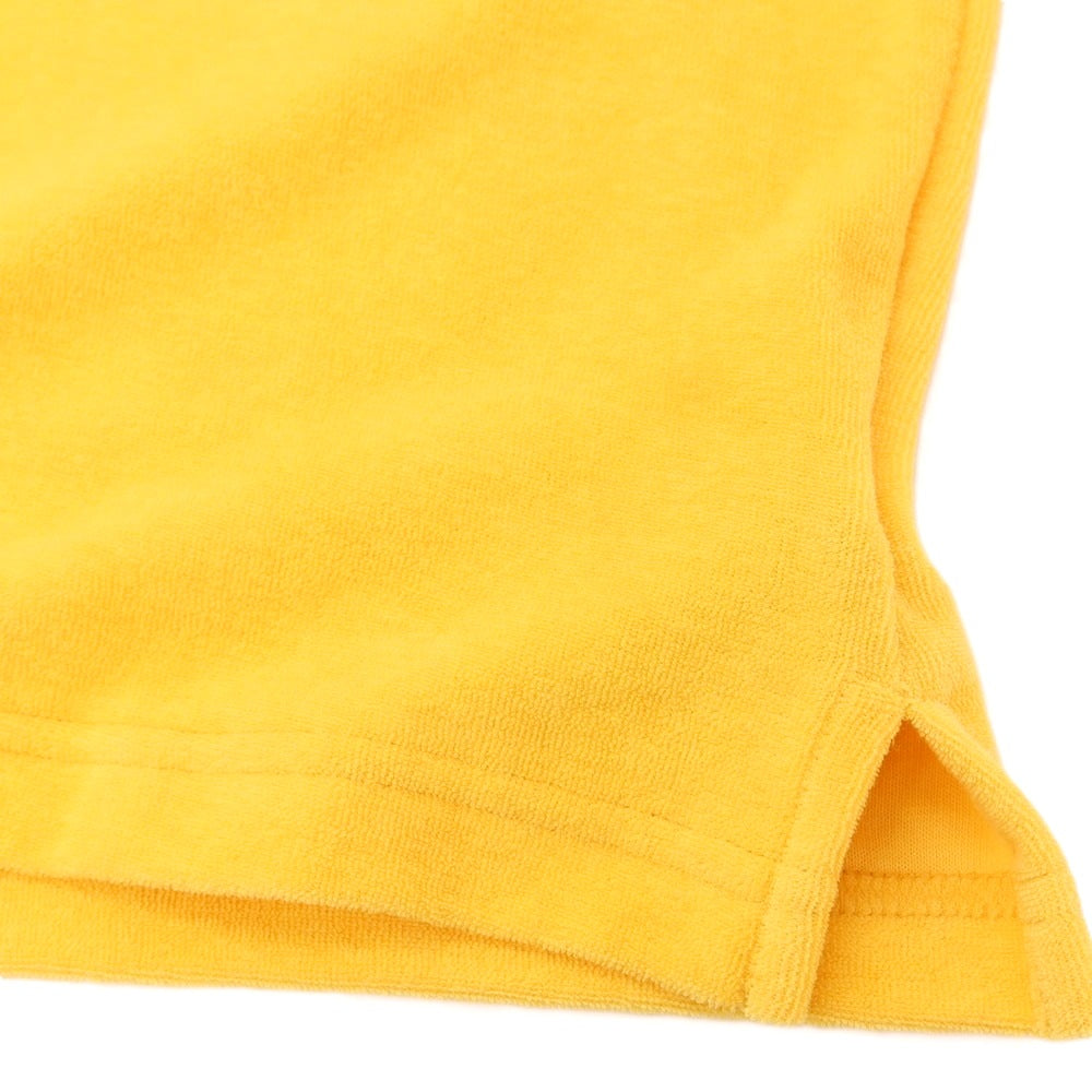 [New] ZANONE Cotton pile crew neck short sleeve T-shirt orange yellow [46] [Condition rank N] [Men&