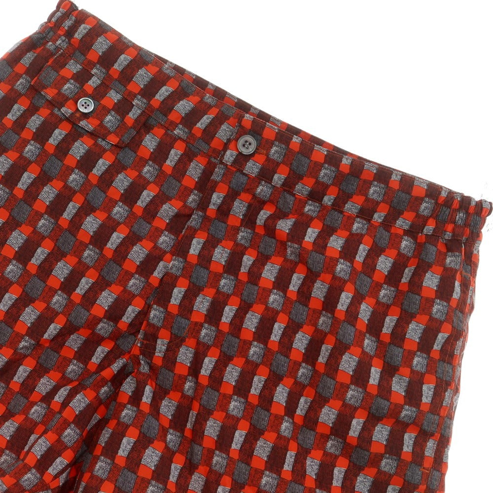 [New] INCOTEX Swimwear Swimsuit Red x Gray [46] [Condition Rank N] [Men&