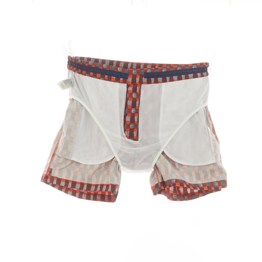 [New] INCOTEX Swimwear Swimsuit Red x Gray [48] [Condition Rank N] [Men&