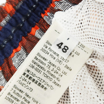 [New] INCOTEX Swimwear Swimsuit Red x Gray [48] [Condition Rank N] [Men&