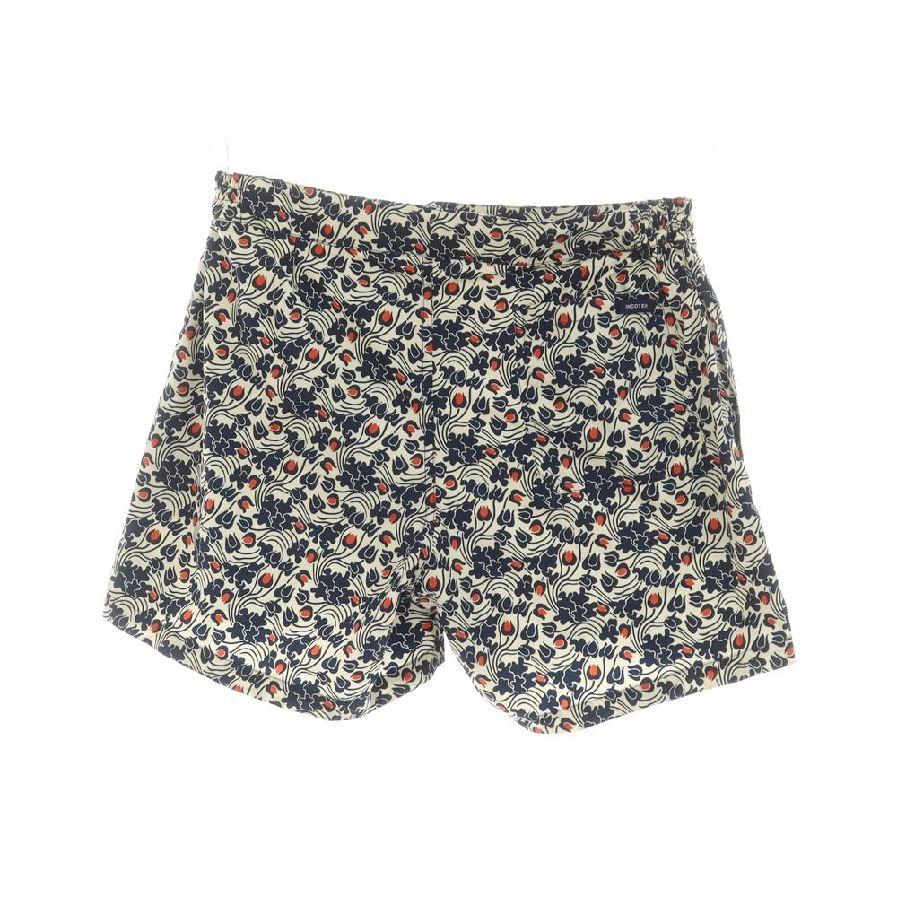 [New] INCOTEX Swimwear Off-white x Navy [46] [Condition Rank N] [Men&