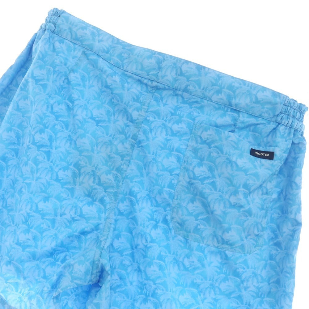 【新品】インコテックス INCOTEX スイムウェア 水着 ショートパンツ ブルー【 サイズ52 】【 状態ランクN 】【 メンズ 】 [DPD]