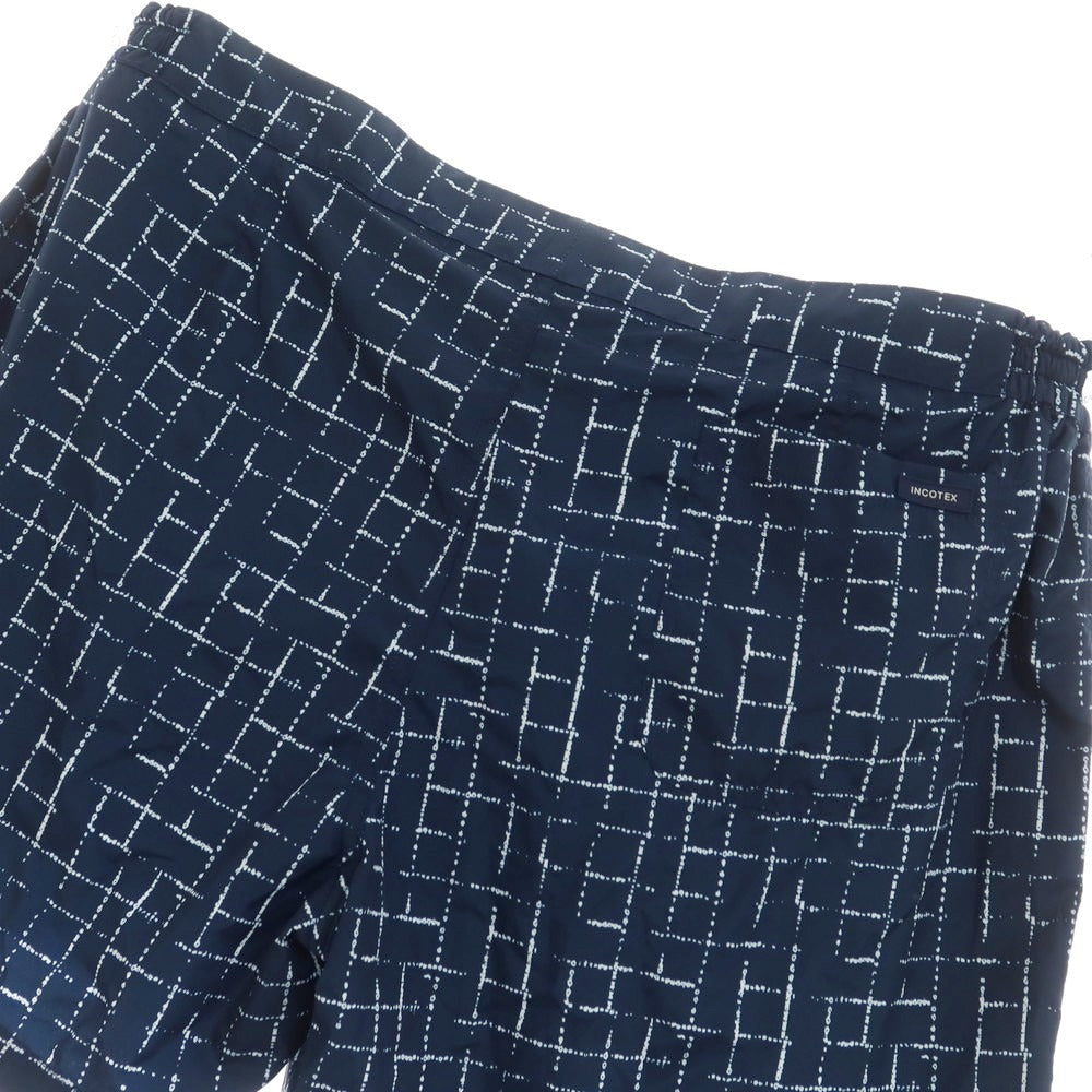 【新品】インコテックス INCOTEX スイムウェア 水着 ショートパンツ ネイビー【 サイズ52 】【 状態ランクN 】【 メンズ 】 [DPD]