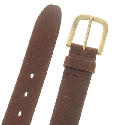 【新品】オフィチーナスローウェア OFFICINA SLOWEAR バケッタレザー ベルト ブラウン【 40/100 】【 状態ランクN 】【 メンズ 】
