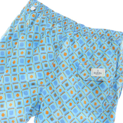 [New] BARBA Swimwear Swimsuit Blue x Orange [M] [Condition Rank N] [Men&