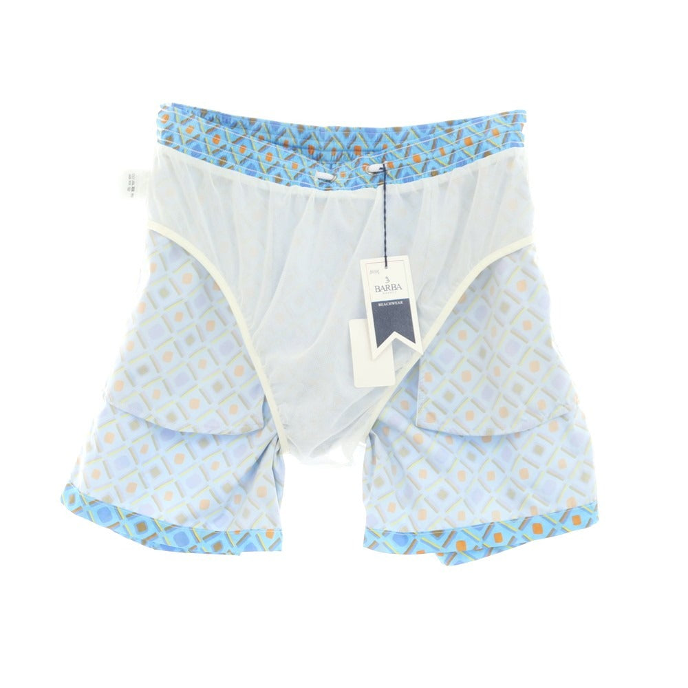 [New] BARBA Swimwear Swimsuit Blue x Orange [M] [Condition Rank N] [Men&