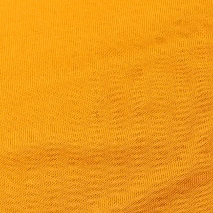 [New Outlet] GALLIA High Gauge Cotton Crew Neck Short Sleeve Pullover Knit Light Orange [48] [Condition Rank N-] [Men&