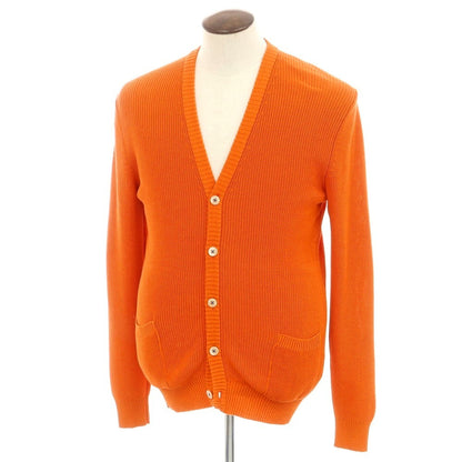 [New] GALLIA Mid-gauge Cotton Knit Cardigan Orange [50] [Condition Rank N] [Men&