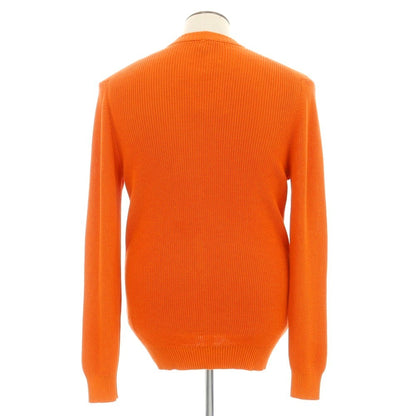 [New] GALLIA Mid-gauge Cotton Knit Cardigan Orange [50] [Condition Rank N] [Men&