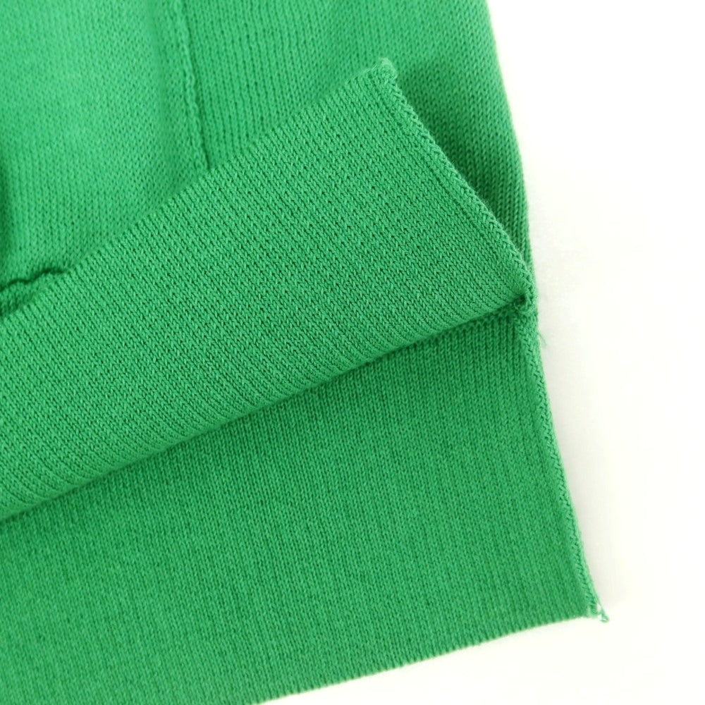 [New] GALLIA High Gauge Cotton Knit Cardigan Green x White [46] [Condition Rank N] [Men&