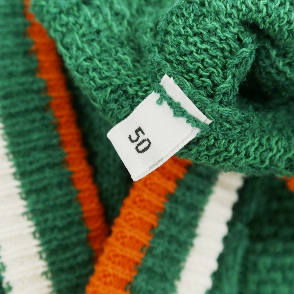 [New] GALLIA Cotton Nylon Knit Vest Green [50] [Condition Rank N] [Men&