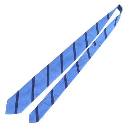 [New Outlet] Brewer Silk Striped Necktie Blue x Navy [Condition Rank N-] [Men&