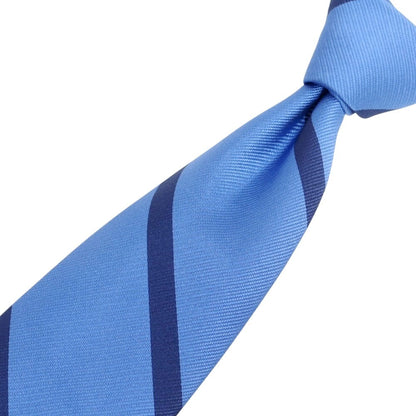 [New Outlet] Brewer Silk Striped Necktie Blue x Navy [Condition Rank N-] [Men&