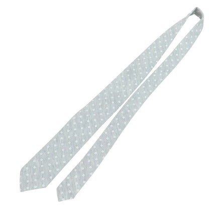 [New] Brewer Silk Linen Small Pattern Necktie Gray [Condition Rank N] [Men&