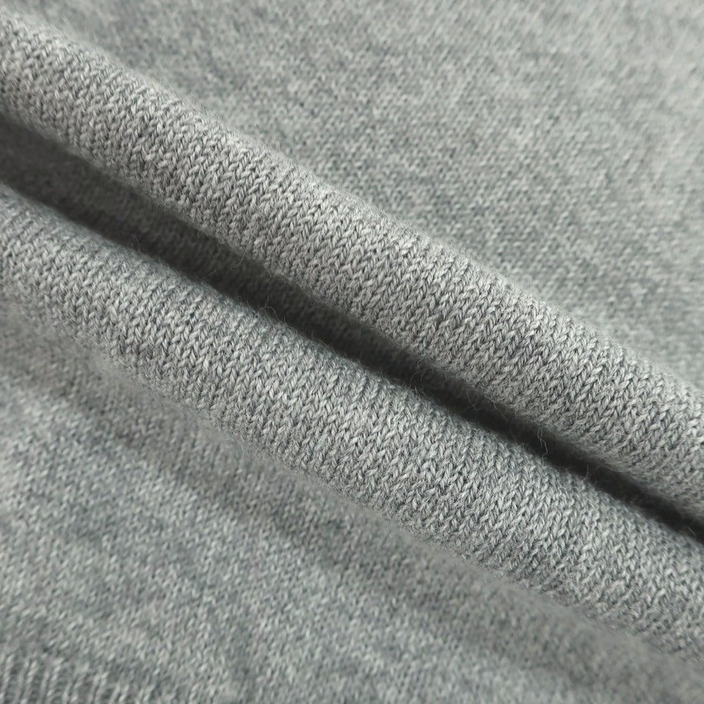[Used] Morgano high gauge cotton nylon crew neck short sleeve pullover knit grey [46] [Condition rank B] [Men&