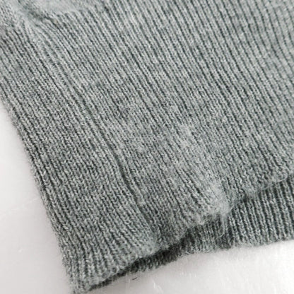 [Used] Morgano high gauge cotton nylon crew neck short sleeve pullover knit grey [46] [Condition rank B] [Men&