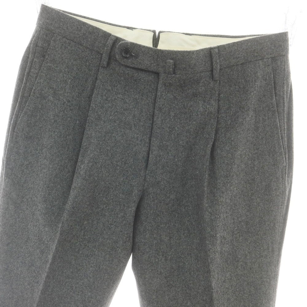 【中古】ブリッラ ペル イル グスト Brilla per il gusto ウール ドレススラックスパンツ メランジグレー【 46 】【 状態ランクA 】【 メンズ 】