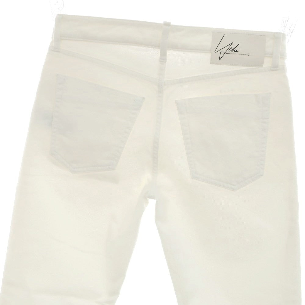 【中古】イカイ YCHAI ストレッチ コットン デニムパンツ ホワイト【 32 】【 状態ランクB 】【 メンズ 】