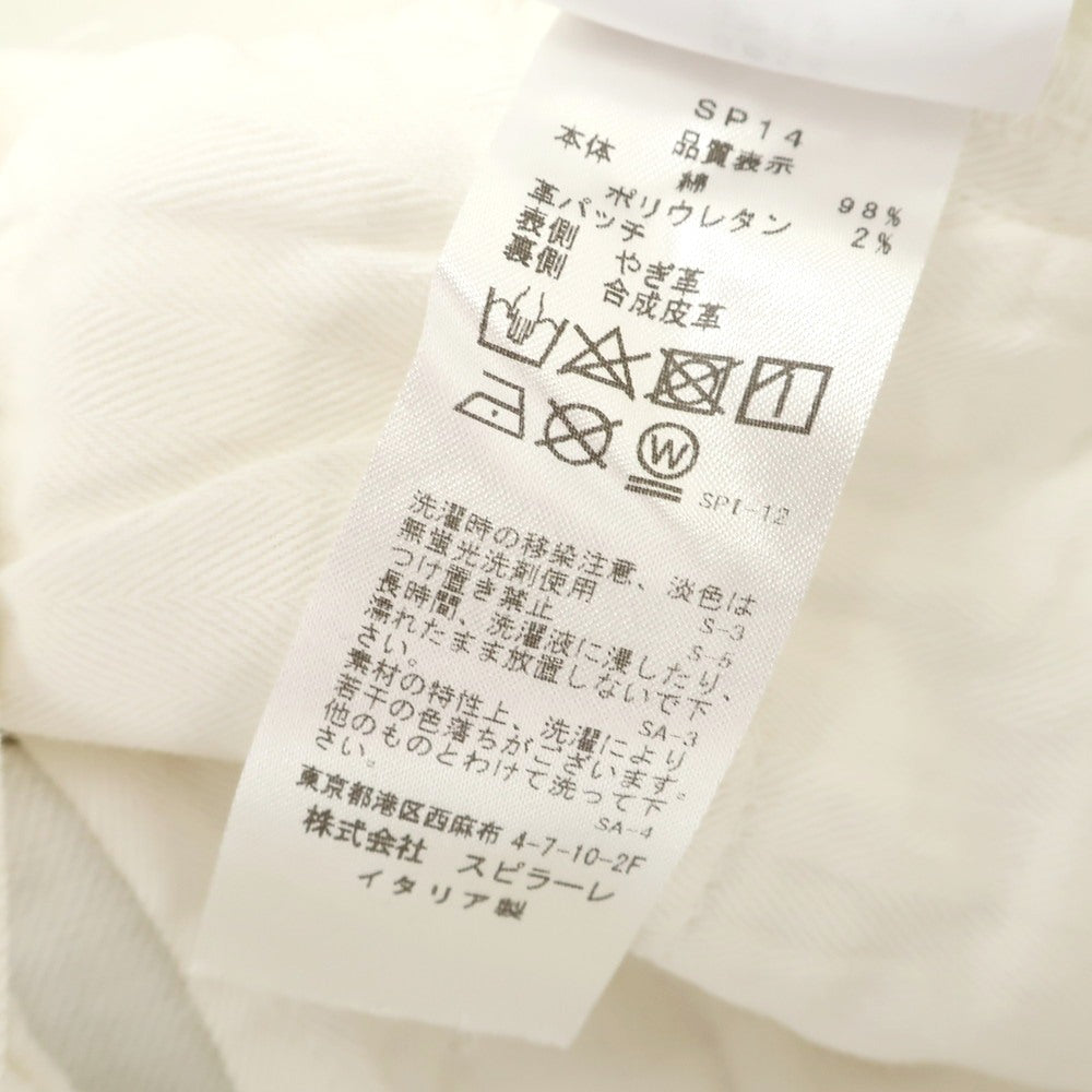 【中古】イカイ YCHAI ストレッチ コットン デニムパンツ ホワイト【 32 】【 状態ランクB 】【 メンズ 】