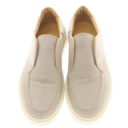 [Used] CAMERLENGO Nubuck Leather Slip-on Sneakers Greige [39] [Condition Rank B] [Men&