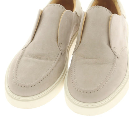 [Used] CAMERLENGO Nubuck Leather Slip-on Sneakers Greige [39] [Condition Rank B] [Men&