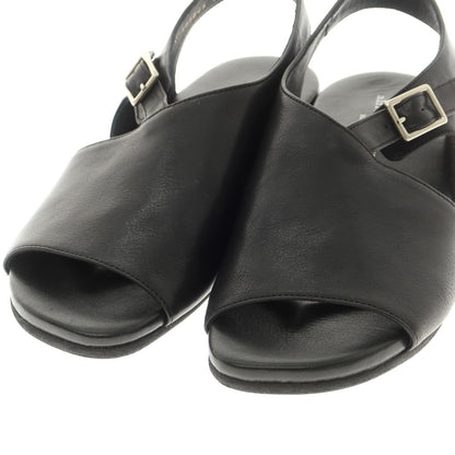 【中古】アルフレッドバニスター alfredoBANNISTER レザー サンダル ブラック【 40 】【 状態ランクB 】【 メンズ 】