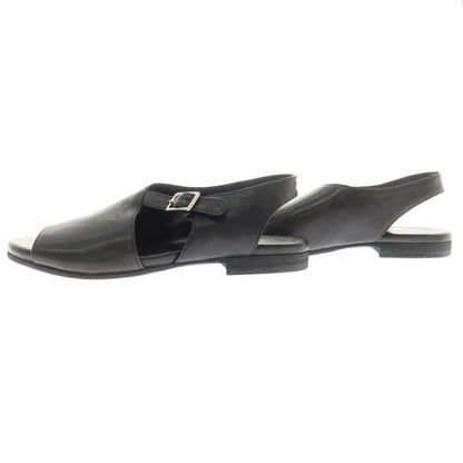 【中古】アルフレッドバニスター alfredoBANNISTER レザー サンダル ブラック【 40 】【 状態ランクB 】【 メンズ 】