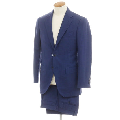 [Used] BEAMS F Summer wool 3 button suit, light navy [48] [Condition rank C] [Men&