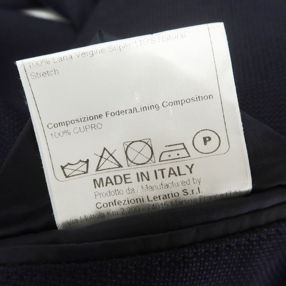 [Used] TAGLIATORE Wool double-breasted tailored jacket, navy [46] [Condition rank B] [Men&