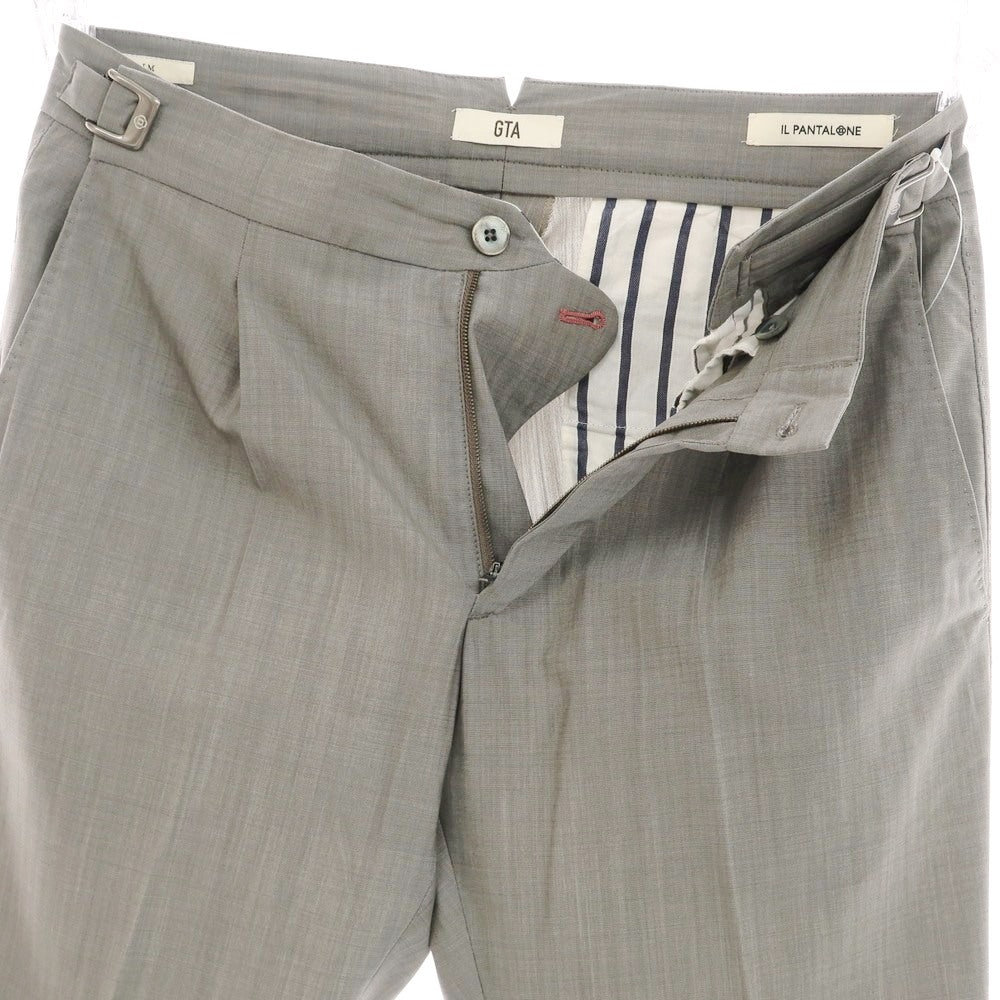 [Used] GTA Wool Dress Slacks Pants Warm Gray [46] [Condition Rank A] [Men&
