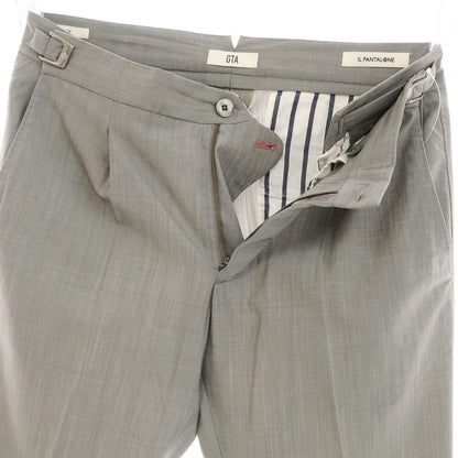 [Used] GTA Wool Dress Slacks Pants Warm Gray [46] [Condition Rank A] [Men&