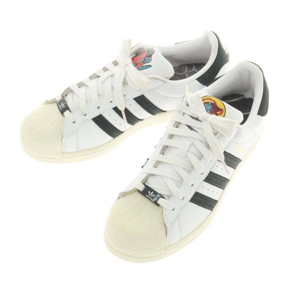 [Used] Adidas TOKYO Fujin Raijin Superstar Sneakers White x Black [26.5] [Condition Rank A] [Men&