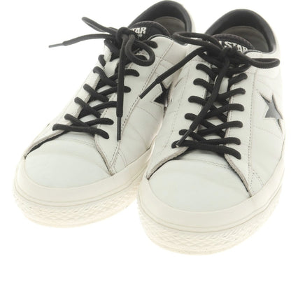 【中古】コンバース CONVERSE ONE STAR GF スニーカー オフホワイトxブラック【 26 】【 状態ランクB 】【 メンズ 】