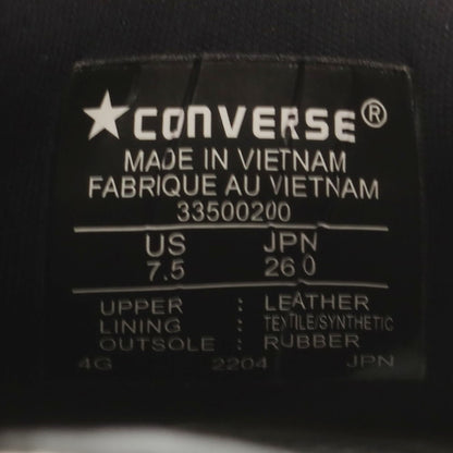 【中古】コンバース CONVERSE ONE STAR GF スニーカー オフホワイトxブラック【 26 】【 状態ランクB 】【 メンズ 】