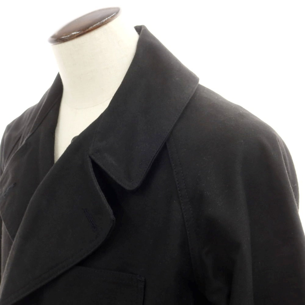 【中古】ル サン パレイユ Le Sans Pareil コットン タイロッケンコート ブラック【 40 】【 状態ランクB 】【 メンズ 】