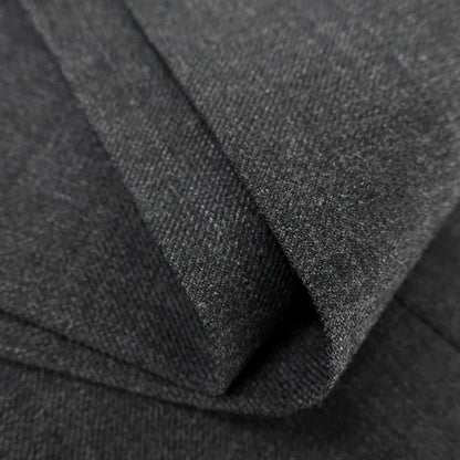 [Used] BERWICH Stretch Polyester Wool Dress Slacks Pants Dark Gray [46] [Condition Rank C] [Men&